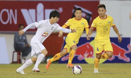 Trận Sông Lam Nghệ An và Hoàng Anh Gia Lai sẽ là tâm điểm của vòng 3 V.League 2022. Ảnh: VPF