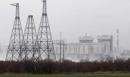 Nhà máy điện hạt nhân Yuzhnoukrainsk ở Yuzhnoukrainsk, vùng Mykolaiv, cách Kiev 300km về phía nam chụp năm 2015. Ảnh: AFP
