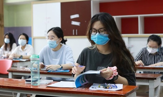 Năm 2021, Kỳ thi tốt nghiệp THPT diễn ra làm hai đợt. Ảnh: Hải Nguyễn