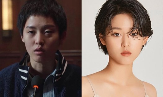 Nữ diễn viên Lee Yeon gây sốc khi "giả trai" trong "Tòa án vị thành niên". Ảnh: Naver