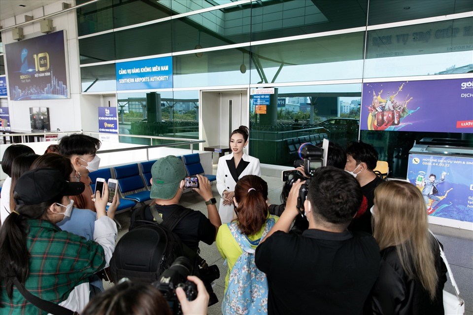 Thùy Tiên sang lại Thái Lan. Ảnh: NSCC. Thùy Tiên sang lại Thái Lan. Ảnh: NSCC.