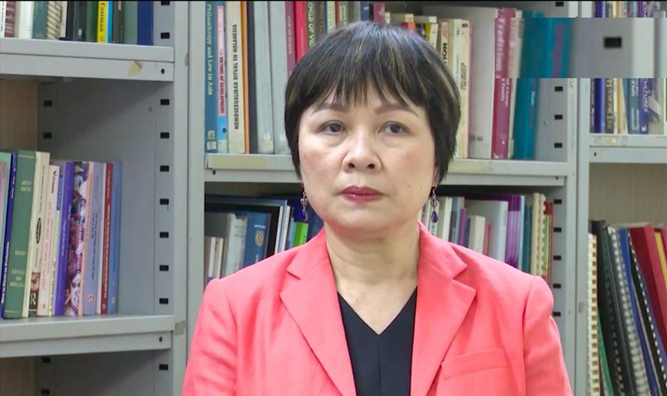 TS Khuất Thu Hồng - Viện trưởng Viện Nghiên cứu phát triển xã hội. 
Ảnh: T.Vương