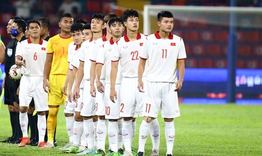 U23 Việt Nam tại giải U23 Đông Nam Á 2022. Ảnh: VFF