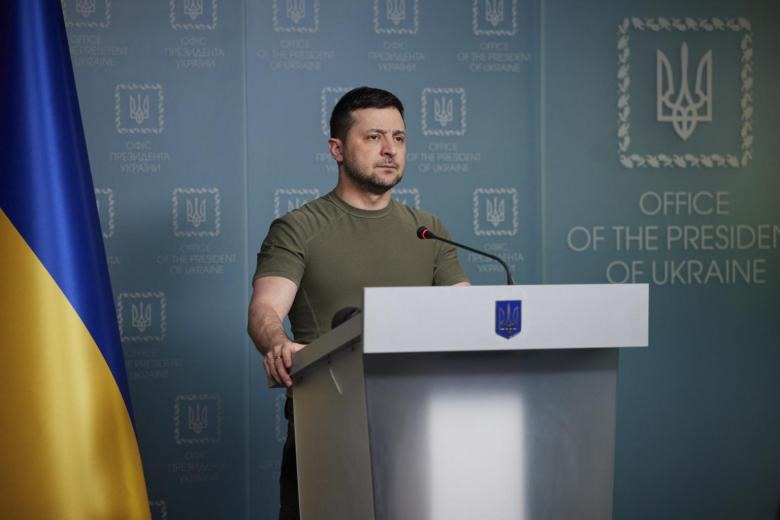 Tổng thống Ukraina Volodymyr Zelensky. Ảnh: Văn phòng Tổng thống Ukraina