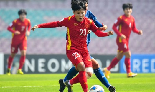Tiền vệ Nguyễn Thị Bích Thùy của tuyển nữ Việt Nam muốn ghi bàn tại World Cup 2023. Ảnh: FIFA