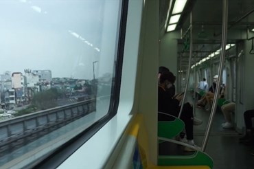 Vận tải công cộng đường sắt Cát Linh-Hà Đông vắng khách.