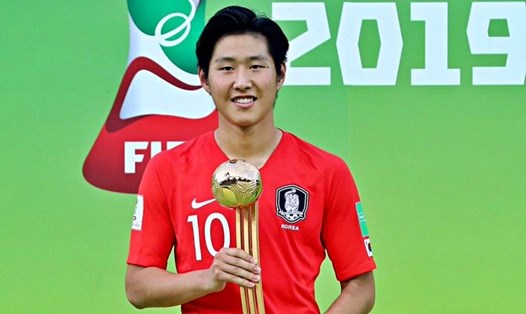 Lee Kang-in là ngôi sao của U23 Hàn Quốc chạm trán U23 Việt Nam tại giải U23 Châu Á 2022 sắp tới. Ảnh: Twitter