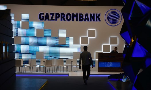 Ngân hàng Nga Gazprombank JSC chưa chịu ảnh hưởng bởi các lệnh trừng phạt của phương Tây. Ảnh chụp màn hình