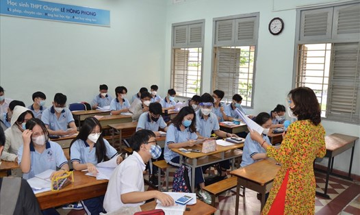 Một tiết học của học sinh lớp 12 tại TPHCM. Ảnh: Huyên Nguyễn