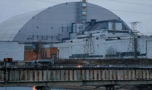 Nhà máy điện hạt nhân Chernobyl ở Ukraina. Ảnh: AFP