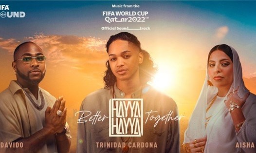 3 ca sĩ đến từ 3 khu vực trên thế giới cùng tạo nên một trong những bài hát của World Cup 2022. Ảnh: FIFA