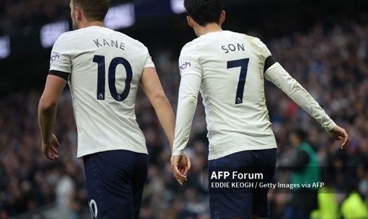 Harry Kane và Son Heung-Min đang trở thành biểu tượng của Tottenham.   Ảnh: AFP