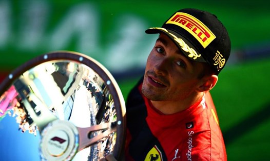 Charles Leclerc lần thứ hai thắng chặng trong mùa giải 2022 và cũng là lần thứ tư trong sự nghiệp. Ảnh: Motorsport
