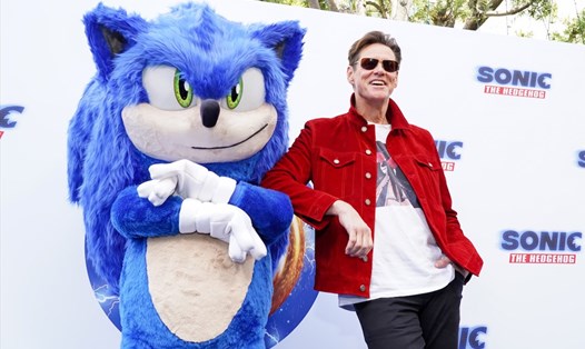 Jim Carrey sẽ chính thức giải nghệ sau dự án phim “Sonic 2”. Ảnh: Xinhua