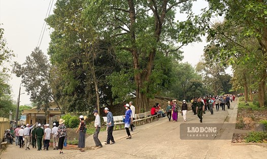 Gần 10 nghìn lượt du khách đến Điện Biên trong dịp nghỉ lễ Gỗ tổ Hùng Vương.