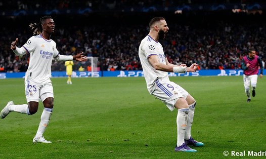 Real Madrid giành chiến thắng chung cuộc trước Chelsea trong một đêm quá nhiều cảm xúc với người xem. Ảnh: Real Madrid