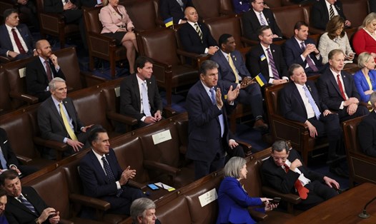 Các nghị sĩ Mỹ trong khán phòng Hạ viện Mỹ tại Washington DC. Ảnh minh họa. Ảnh: AFP