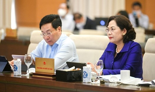 Thống đốc Ngân hàng Nhà nước Nguyễn Thị Hồng. Ảnh: QH