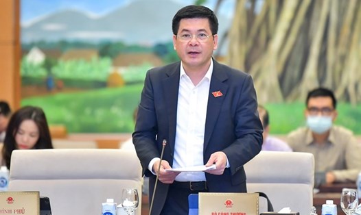 Bộ trưởng Bộ Công Thương Nguyễn Hồng Diên. Ảnh: QH