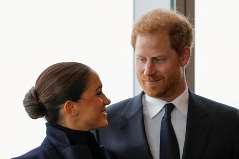 Prince Harry and Meghan return to the UK for the first time since leaving the royal family