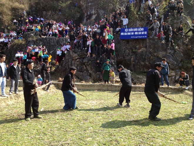 Lễ hội khèn Mông lần thứ VII sẽ được tổ chức vào dịp nghỉ lễ 30.4 và 1.5. Ảnh LĐO