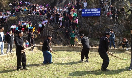 Lễ hội khèn Mông lần thứ VII sẽ được tổ chức vào dịp nghỉ lễ 30.4 và 1.5. Ảnh LĐO