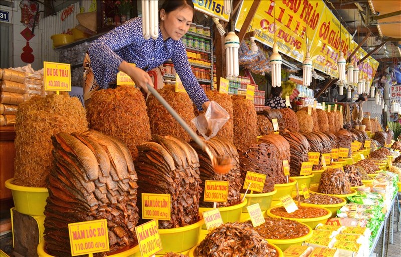 Tưng bừng ngày hội của các món ngon từ mắm Châu Đốc