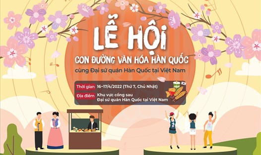 Lễ hội "Con đường văn hoá Hàn Quốc" sẽ tổ chức tại Hà Nội. Ảnh: BTC