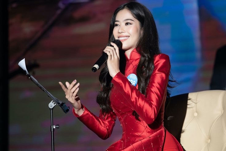 Nam Em và các thí sinh Miss World Vietnam 2022 thi tài năng
