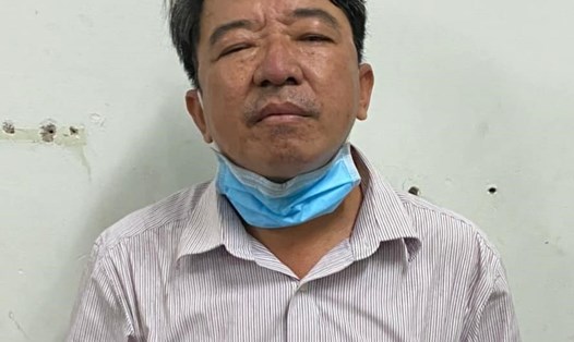 Đối tượng Nguyễn Thanh Sang chuyên làm giả hồ sơ xin việc bị công an bắt giữ.Ảnh: CABC