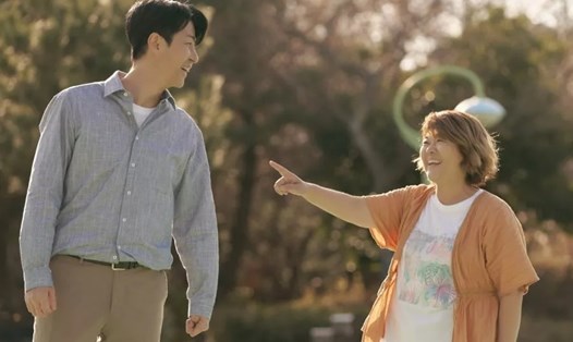 Cha Seung Won và Lee Jung Eun trong phim. Ảnh: Poster tvN.