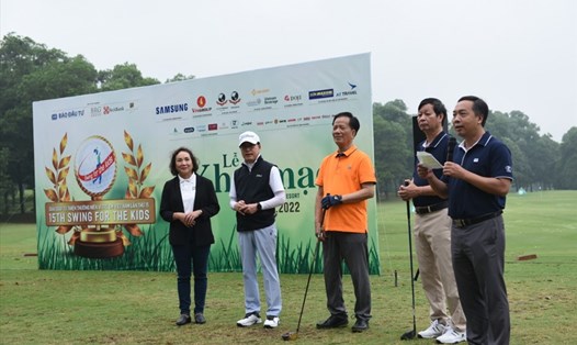 Giải golf Từ thiện thường niên Vì trẻ em Việt Nam – Swing for the Kids lần thứ 15 diễn ra ngày 16.4. Ảnh: SFK