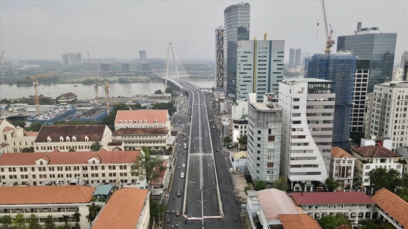 Cầu Thủ Thiêm 2 đã sẵn sàng thông xe