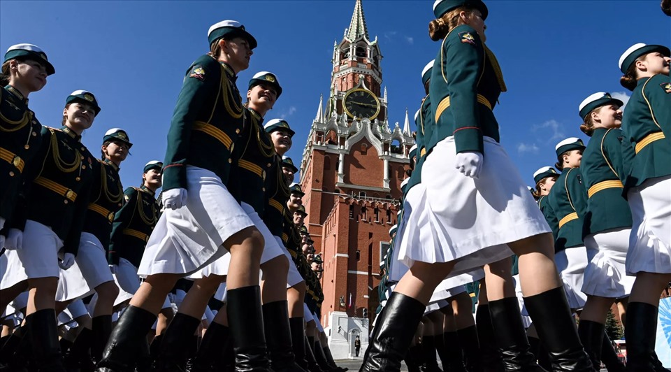 Russia prepares for a grand parade to celebrate Victory Day