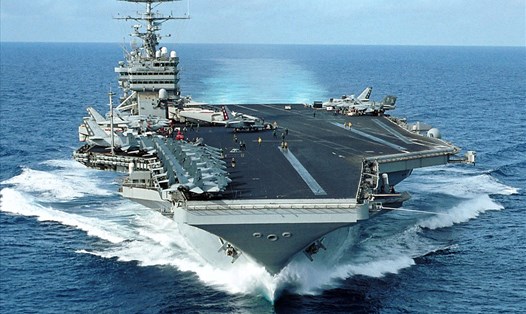 Tàu sân bay Mỹ USS George Washington. Ảnh: Wiki