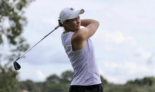 Ashleigh Barty, nhà vô địch Australian Open 2022, sẽ chọn golf là môn thể thao tiếp theo. Ảnh: Republic World