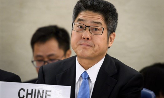 Thứ trưởng Ngoại giao Trung Quốc Lạc Ngọc Thành. Ảnh: AFP