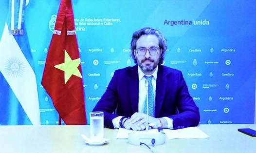 Bộ trưởng Ngoại giao Argentina Santiago Cafiero. Ảnh: BNG