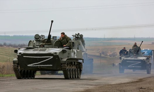 Nga bắt đầu trận chiến ở Donbass. Ảnh: AP