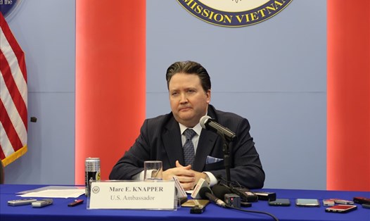 Đại sứ Mỹ tại Việt Nam Marc Knapper. Ảnh: V.A