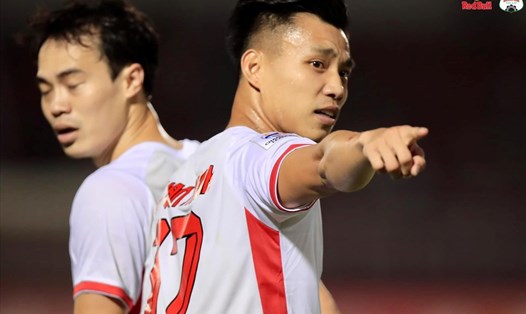 Vũ Văn Thanh lọt vào đội hình tiêu biểu lượt đấu thứ 2 của AFC Champions League 2022. Ảnh: CLB HAGL