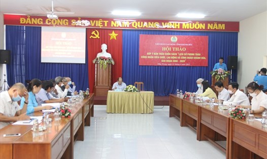Nhiều ý kiến đóng góp hoàn thiện lịch sử công đoàn Khánh Hoà giai đoạn 2000-2020.