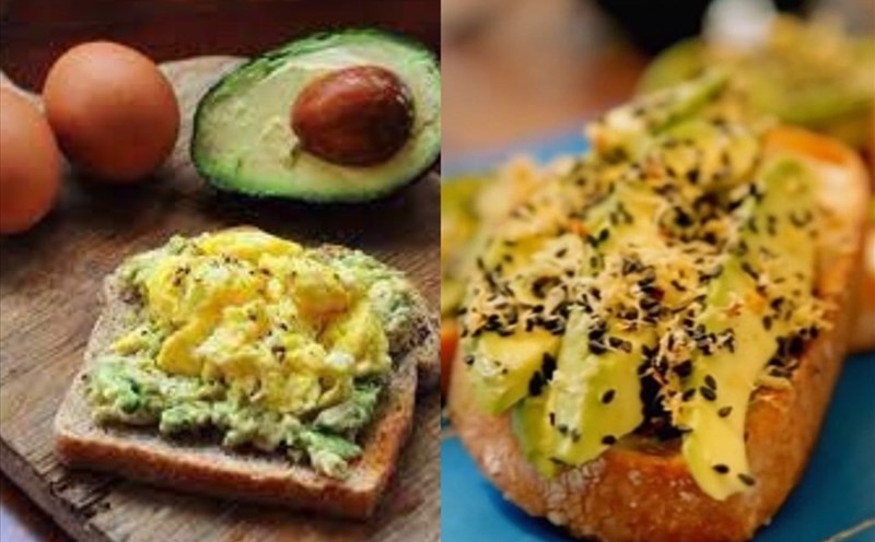 Làm bánh mì nướng với quả bơ để ăn sáng mang lại nhiều lợi ích cho sức khỏe trẻ. Đồ họa: Thanh Ngọc