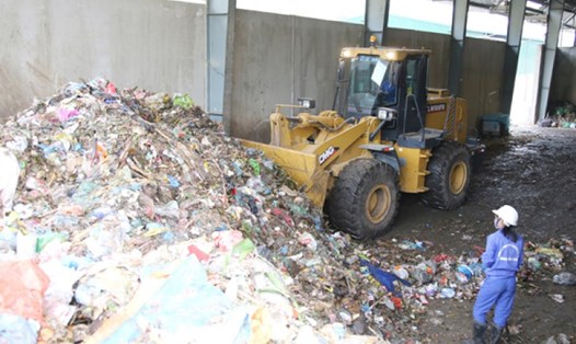Hình ảnh Xí nghiệp Xử lý rác thành phố Lào Cai.