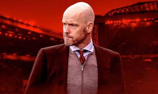 Ten Hag đã đến Manchester United. Ảnh: AFP