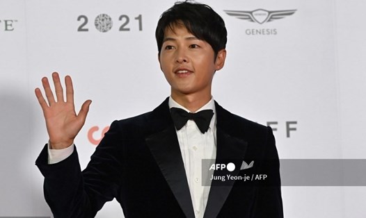 Song Joong Ki là ngôi sao được yêu mến của màn ảnh xứ củ sâm. Ảnh: AFP.