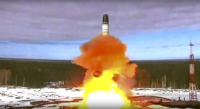 Russia reveals the formidable capabilities of the invincible Sarmat . missile