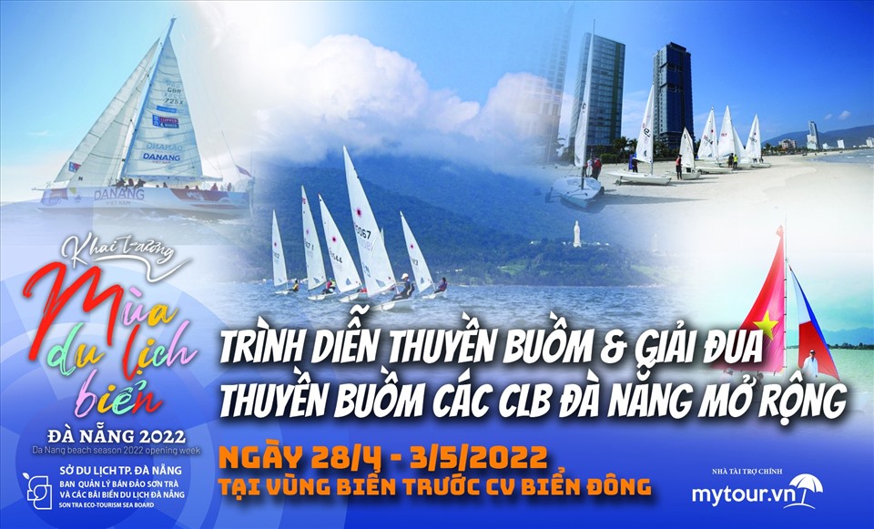 Mùa du lịch biển tại Đà Nẵng sẽ mở màn bằng Giải đua thuyền buồm các câu lạc bộ mở rộng