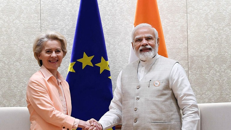 EU President urges India to cut oil and gas trade with Russia