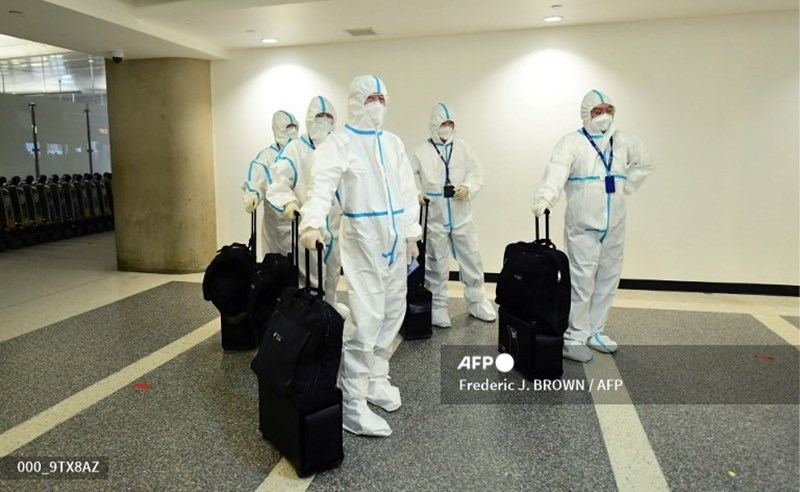 After China, the US received a strong wave of COVID-19 infections